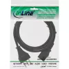 Kabel zasilający InLine Szwajcaria, czarny, 3 m