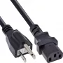 Kabel zasilający InLine, wtyczka japońska na IEC, czarny, 5m