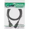 Kabel zasilający InLine 3 m — Włochy (typ L) wtyk męski do 3-stykowego IEC C13 wtyk męski, 250 V 10 A