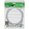Kabel zasilający InLine, CEE 7/7 prosty / 3-pinowy IEC C13 męski, szary, 3 m