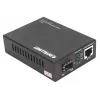 Intellinet Gigabit PoE+ Media Converter, 1 x 1000Base-T RJ45 Port na 1 x port SFP, PoE+ Injector