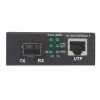 Intellinet Gigabit PoE+ Media Converter, 1 x 1000Base-T RJ45 Port na 1 x port SFP, PoE+ Injector