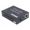 Intellinet Gigabit PoE+ Media Converter, 1 x 1000Base-T RJ45 Port na 1 x port SFP, PoE+ Injector