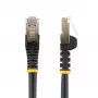 StarTech.com 2m CAT6a Ethernet kabel - 10 Gigabit Shielded Snagless RJ45 100W PoE Patch Cord - 10GbE STP kabel sieciowy w/Strain Relief - Czarny Individually Tested/Wiring is UL Certified/TIA