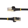 StarTech.com 2m CAT6a Ethernet kabel - 10 Gigabit Shielded Snagless RJ45 100W PoE Patch Cord - 10GbE STP kabel sieciowy w/Strain Relief - Czarny Individually Tested/Wiring is UL Certified/TIA