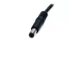 StarTech.com Kabel zasilający USB do 5,5 mm – Wtyk baryłkowy typu M – 3 stopy