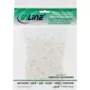 InLine Modular Plug 8P4C RJ45 do zaciskania na kablu taśmowym ISDN 100 szt.