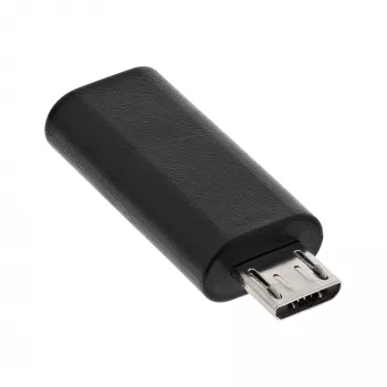 Adapter USB 2.0 InLine 33302I Micro-USB męski na USB-C żeński