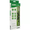 InLine cienki kabel audio 3,5 mm męski/żeński stereo 3 m
