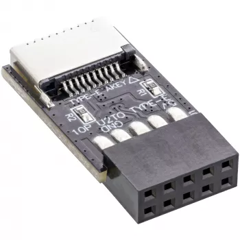 Wewnętrzny adapter InLine USB 2.0 na USB 3.2 Type-E Key-A