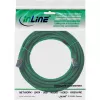 Kabel krosowy InLine S/FTP PiMF kat. 6A bezhalogenowy 500 MHz zielony 7,5 m