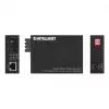 Intellinet Konwerter mediów Gigabit Ethernet 10/100/1000Base-T na 1000Base-SX (SC) wielomodowy, 550 m, Autonegocjacja