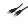 StarTech.com 9 m (30 ft.) Active USB 2.0 A to B kabel, 9 m, USB A, USB B, USB 2.0, 0,48 Gbit/s, Czarny