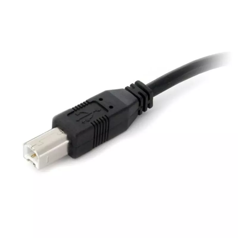 StarTech.com 9 m (30 ft.) Active USB 2.0 A to B kabel, 9 m, USB A, USB B, USB 2.0, 0,48 Gbit/s, Czarny