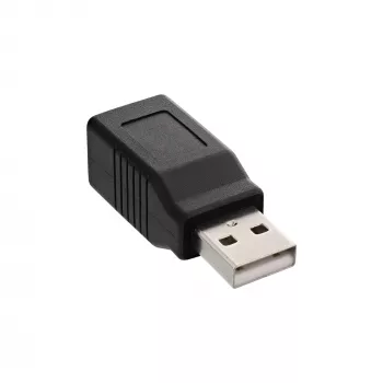 Adapter USB 2.0 Typ A męski / Typ B żeński InLine 33443