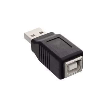 Adapter USB 2.0 Typ A męski / Typ B żeński InLine 33443