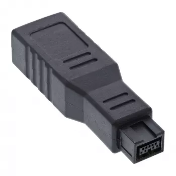 InLine FireWire 400 / 800 1394b Adapter 6 to 9 Pin female / male