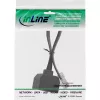 InLine ISDN spitter 1->2, , 1x RJ45 M / 2x RJ45 F, (8P8C), bez rezystorów