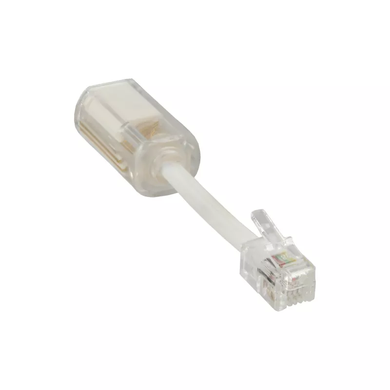 InLine Twist-Stop rozplątacz do słuchawki telefonicznej – przezroczysty + kabel