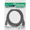Przedłużacz USB 2.0 Typ A męski/żeński InLine 34610B czarny 1m