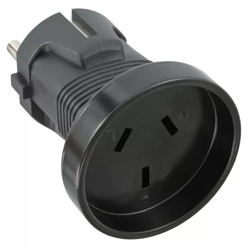 Adapter podróżny InLine Typ F na I Niemcy na Australię i Nową Zelandię