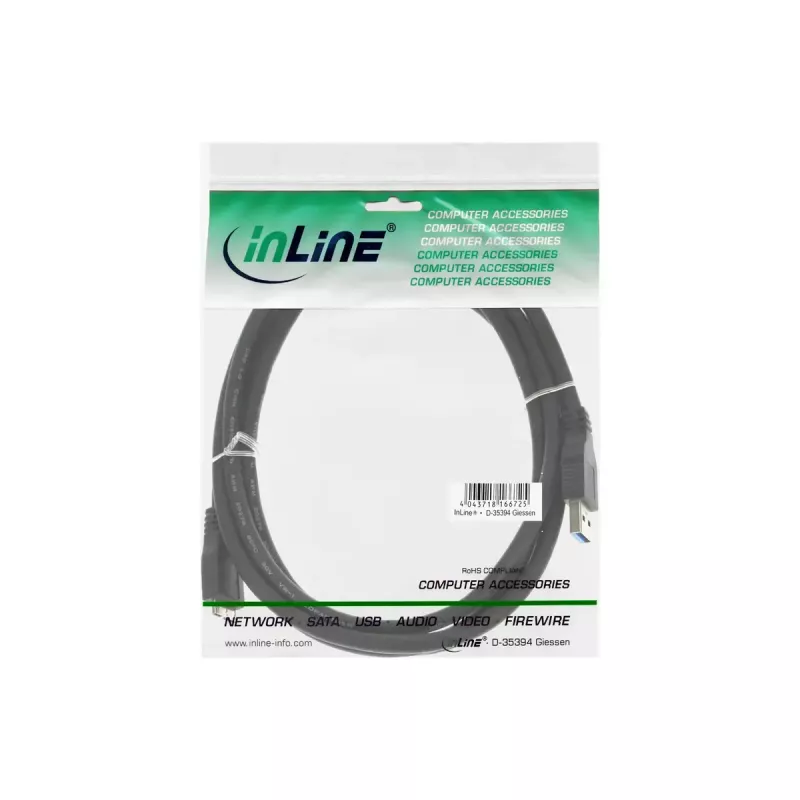 Microconnect USB3.0AB5MICRO kabel USB USB 3.2 Gen 1 (3.1 Gen 1) 5 m USB A Micro-USB B Czarny