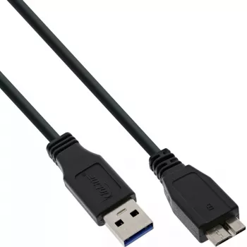 Microconnect USB3.0AB5MICRO kabel USB USB 3.2 Gen 1 (3.1 Gen 1) 5 m USB A Micro-USB B Czarny