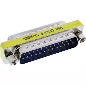 InLine Mini zmieniarka płci 25-pin Sub-D męski/męski