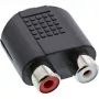 Audio Adapter 3.5mm jack female Stereo / 2x RCA female InLine 99346