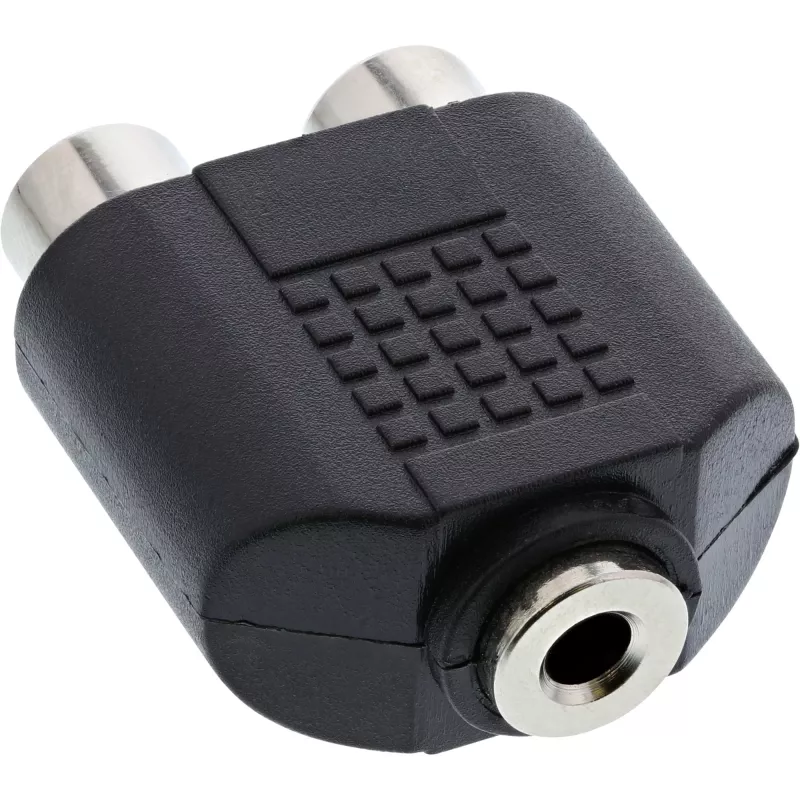 Audio Adapter 3.5mm jack female Stereo / 2x RCA female InLine 99346