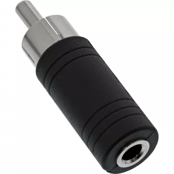 InLine Adapter Audio RCA męski / 3,5 mm mono żeński 99325