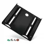 Ramka montażowa InLine HDD/SSD, 2,5 cala na 3,5 cala, ze śrubami, czarna