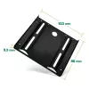 Ramka montażowa InLine HDD/SSD, 2,5 cala na 3,5 cala, ze śrubami, czarna