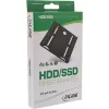 Ramka montażowa InLine HDD/SSD, 2,5 cala na 3,5 cala, ze śrubami, czarna