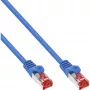 InLine Patch kabel S/FTP PiMF Cat.6 250MHz PVC miedź niebieski 50m