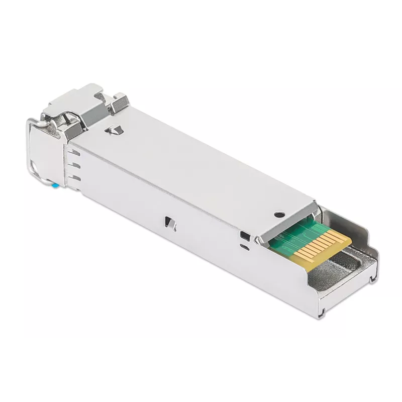 Intellinet Industrialny Gigabitowy Moduł transceivera Światłowodowego SFP 1000Base-LX Single-Mode 10 km Srebrny
