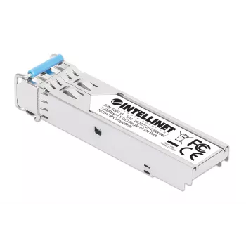 Intellinet Gigabit Fiber SFP Optical transceiver Module 1000Base-LX (LC) port jednomodowy, 10 km, kompatybilny z HPE, srebrny