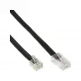 InLine modularny kabel RJ45 8P4C / RJ11 6P4C męski/męski 10m