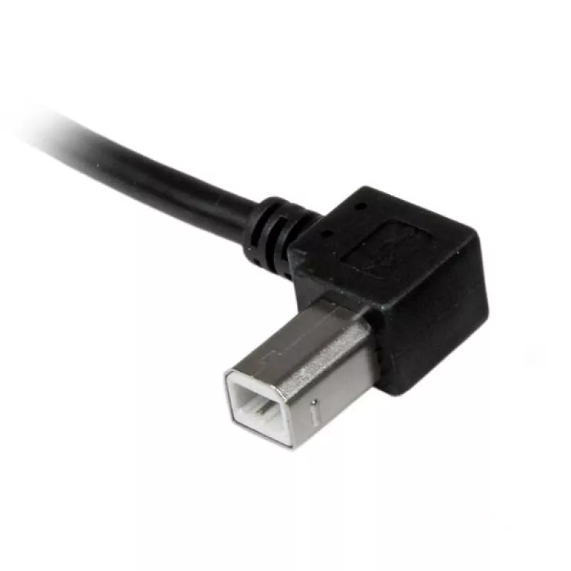 StarTech.com 3m USB 2.0 A do lewokątnego B kabel - M/M