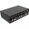 InLine Przełącznik AV manualny 2-portowy 3x RCA WE/WY Composite Czarny