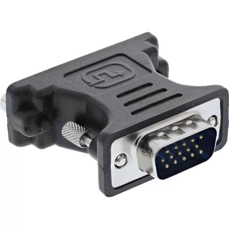 InLine przejściówka DVI-A DVI 24+5 żeńskie / HD15 męskie