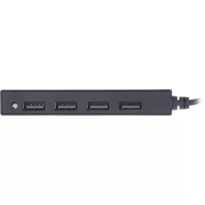 InLine USB 2.0 4-Port Hub, USB-A męski na 4x USB-A żeński, kabel 15cm