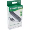 InLine USB 2.0 4-Port Hub, USB-A męski na 4x USB-A żeński, kabel 15cm