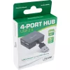 InLine USB 2.0 4-Port Hub, USB-A męski do 4x USB-A żeński, kabel 4cm