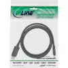 Kabel konwertera InLine DisplayPort na HDMI, czarny, 1 m
