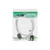InLine SATA 6Gb/s Round kabel with latches 0.75m