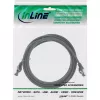 Kabel krosowy InLine S/FTP PiMF Cat.8.1 bezhalogenowy 2000 MHz czarny, 0,5 m