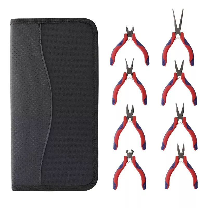 InLine Electronics Zestaw szczypiec precyzyjnych 8 szt.