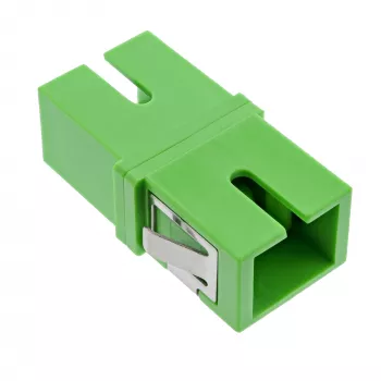 Adapter światłowodowy InLine 89992G simplex SC/SC SM zielony