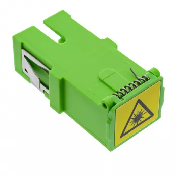 Adapter światłowodowy InLine 89992F SC/SC Single-mode zielony